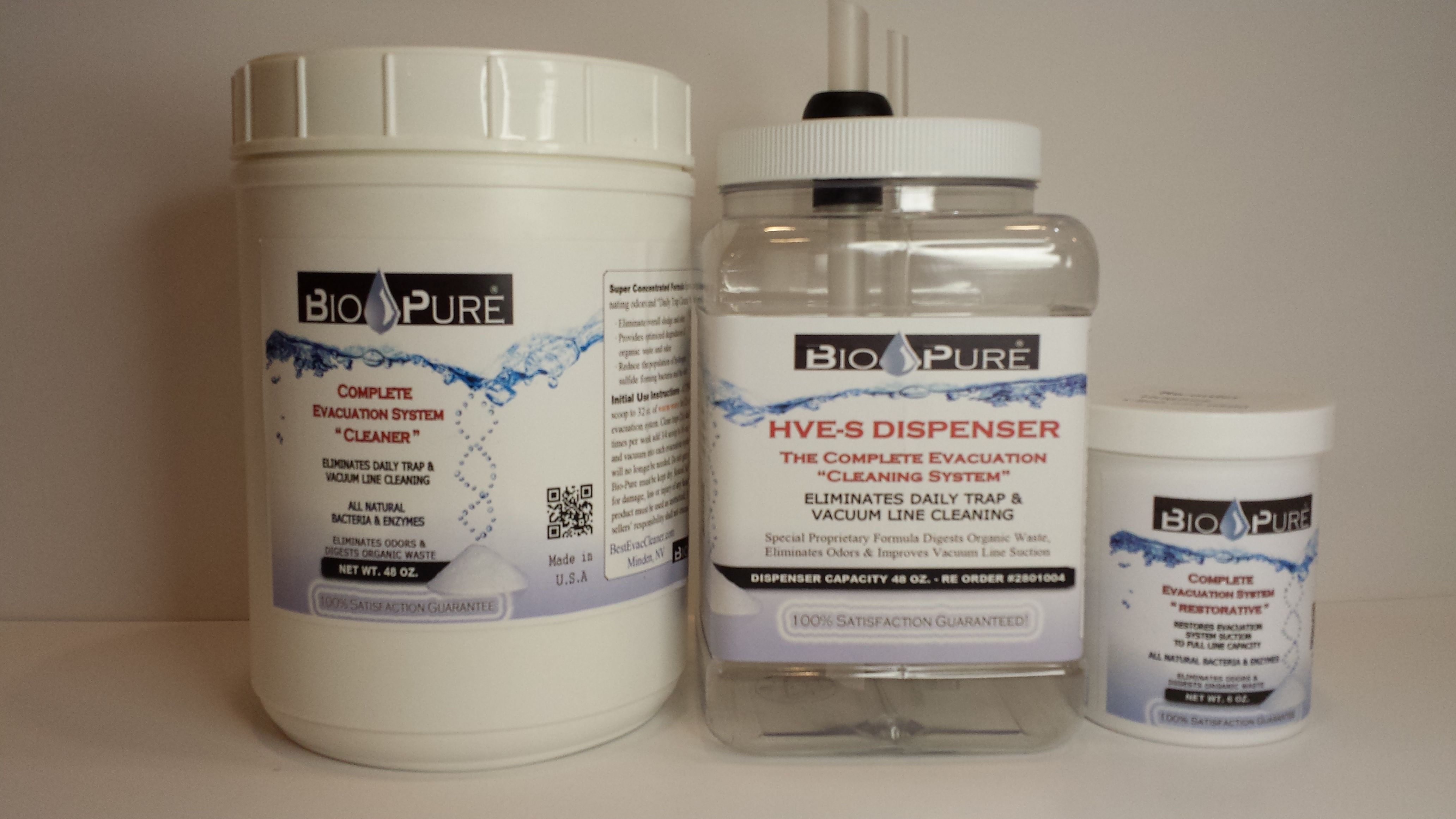 Keep Your Dental Evacuation System Clean with Bio Pure Hughes Dental